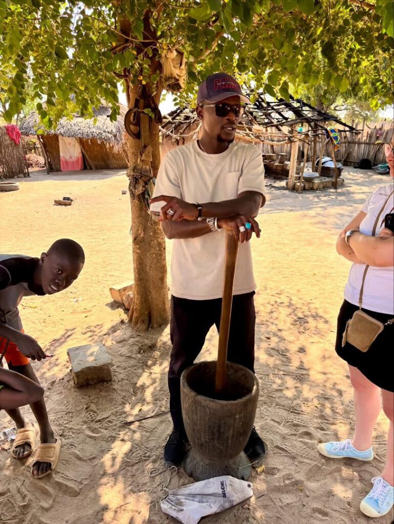 Excursion brousse et village